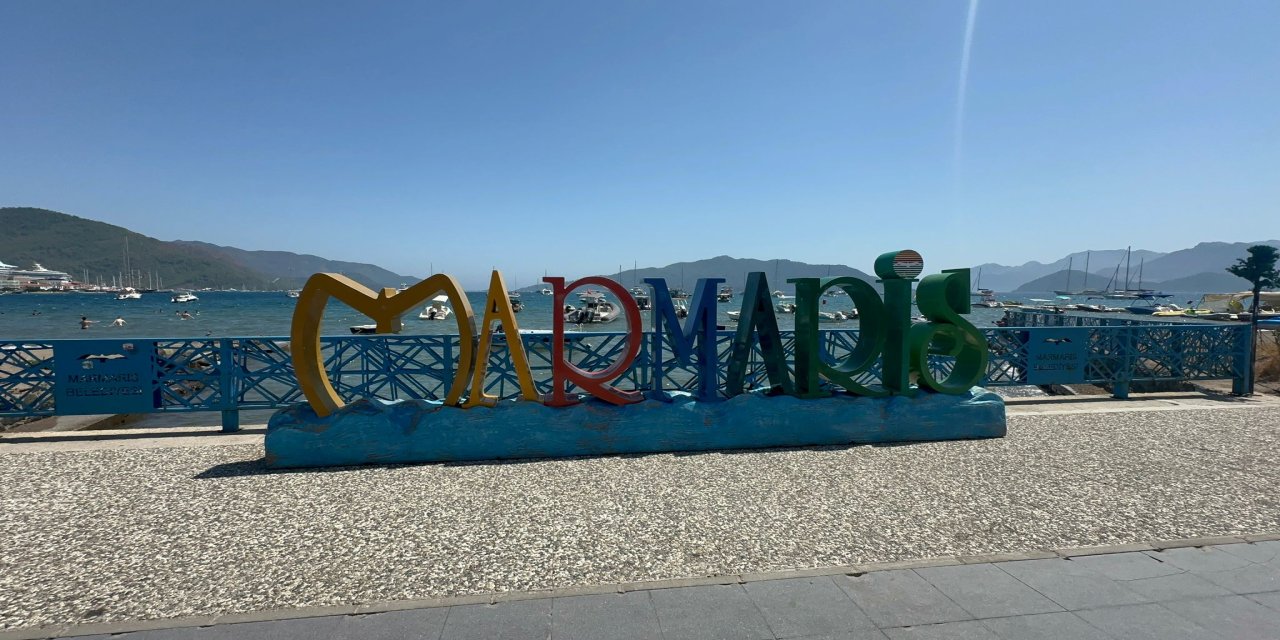 Marmaris’te yaz sıcakları etkisini sürdürüyor