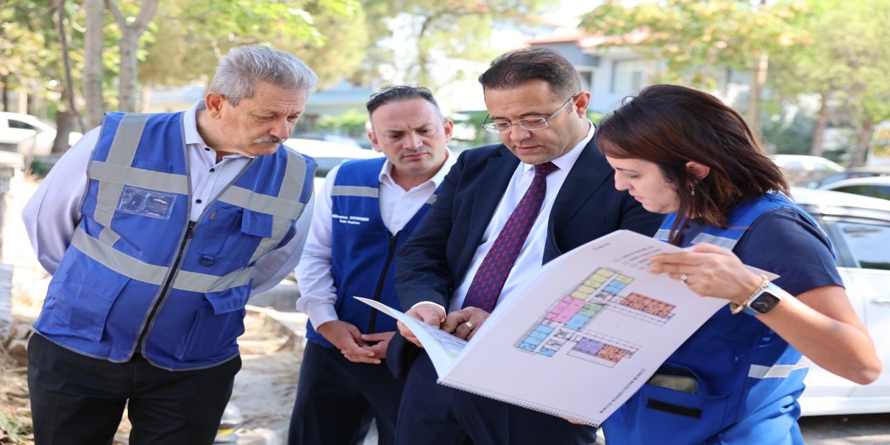 Menteşe yatırımları yerinde incelendi