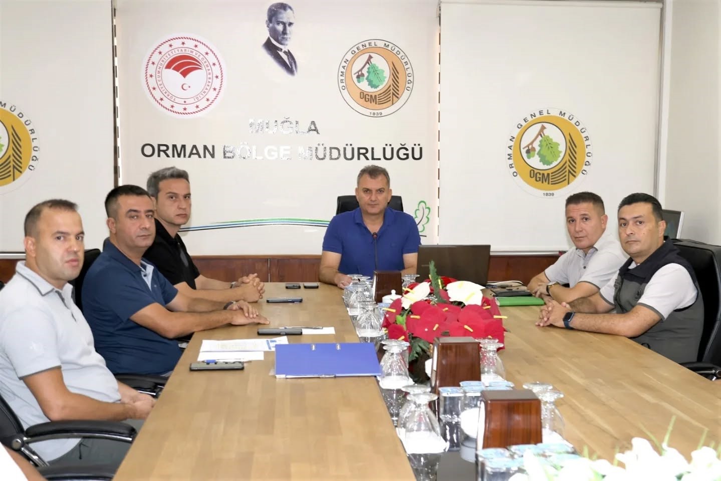 Muğla OBM yeni atanan memur şoförlere iş başı eğitimi verdi