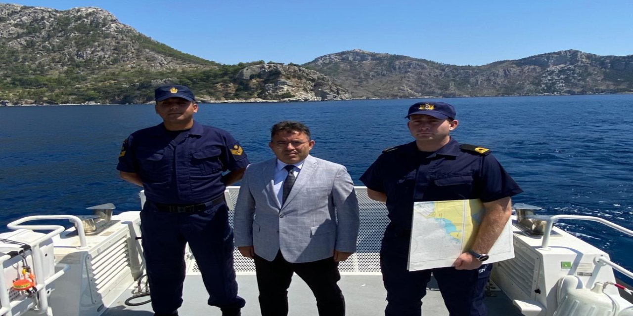 Kaymakam Kaya’dan Sahil Güvenlik Denetimi