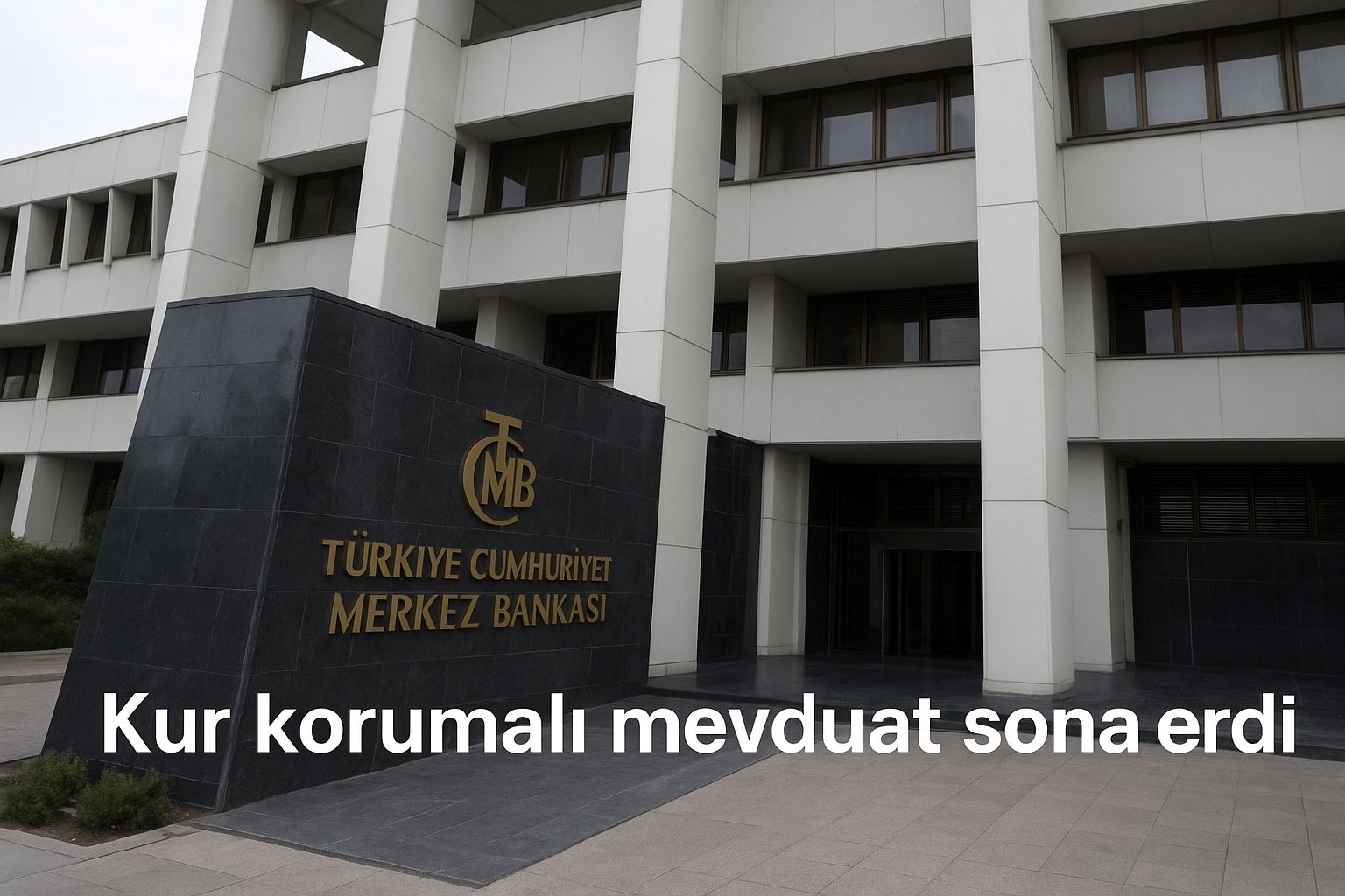 Kur korumalı mevduat sona erdi