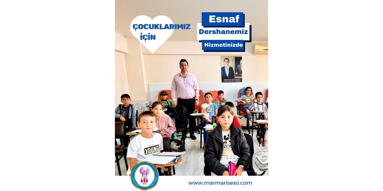 Marmaris Esnaf Odası’ndan ücretsiz dershane hizmeti