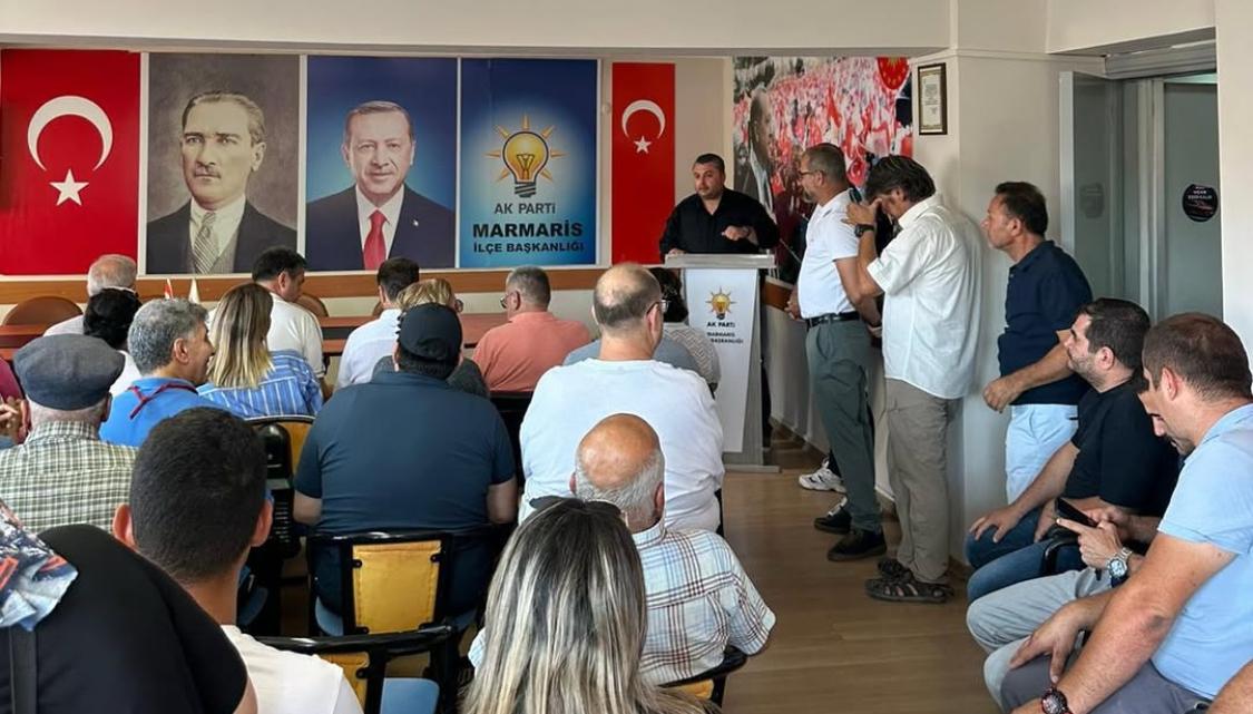 AK Parti Marmaris’te Ağustos ayı ilçe danışma meclisi toplantısı gerçekleştirildi