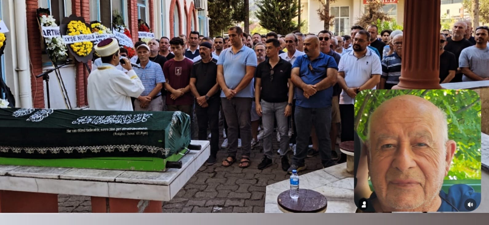Marmaris'in sevilen ismi Kenan Atlı son yolculuğuna uğurlandı