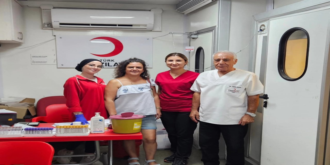 İçmeler’de kan bağışında rekor kırıldı