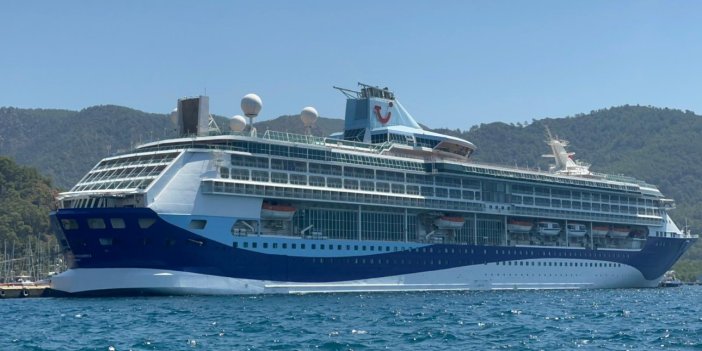 Marella Discovery 2' kruvaziyeri 1855 yolcusu ile Marmaris’e geldi