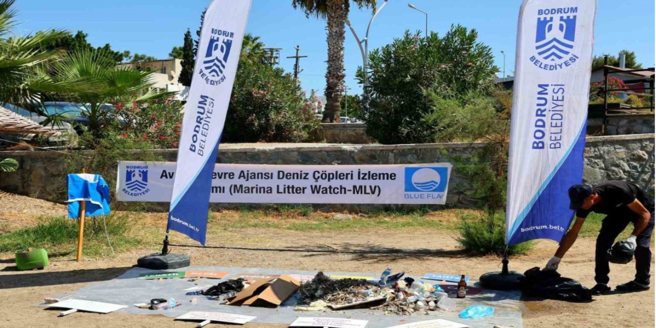 Deniz Çöpleri İzleme Programı Turgutreis’te devam etti