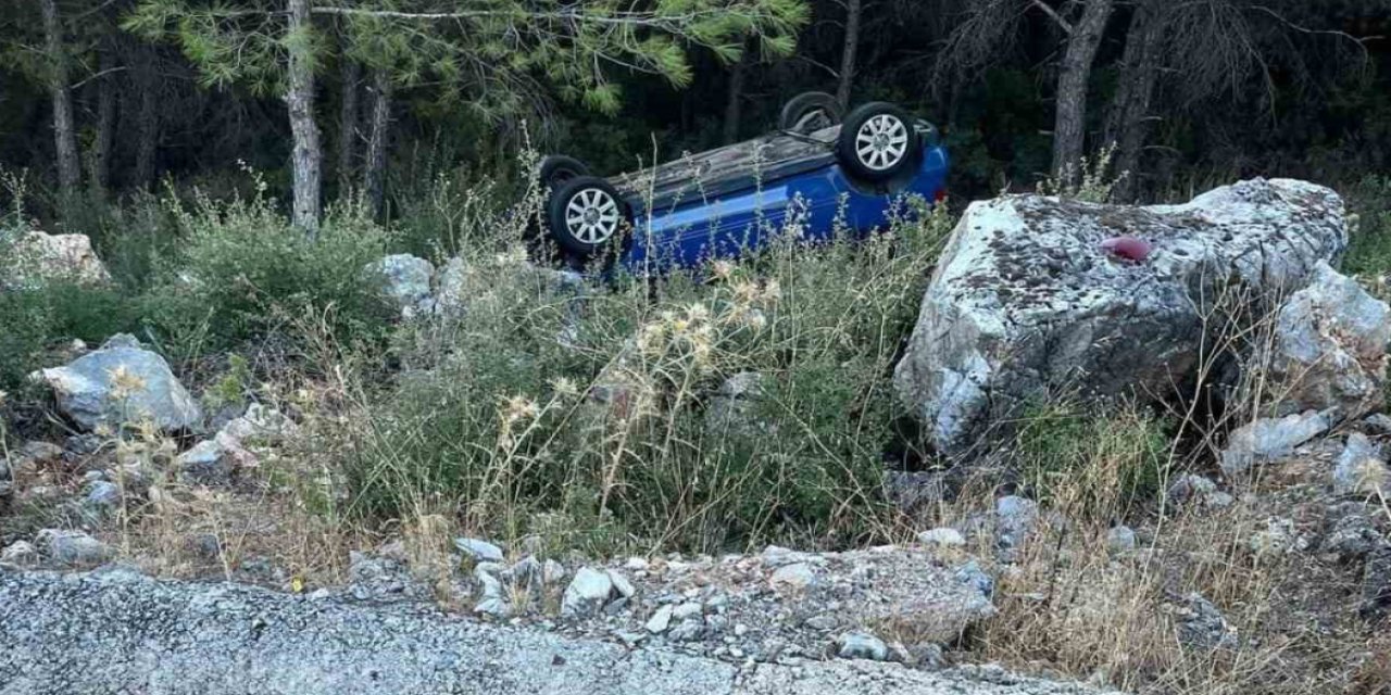 Muğla’da trafik kazası:1 yaralı