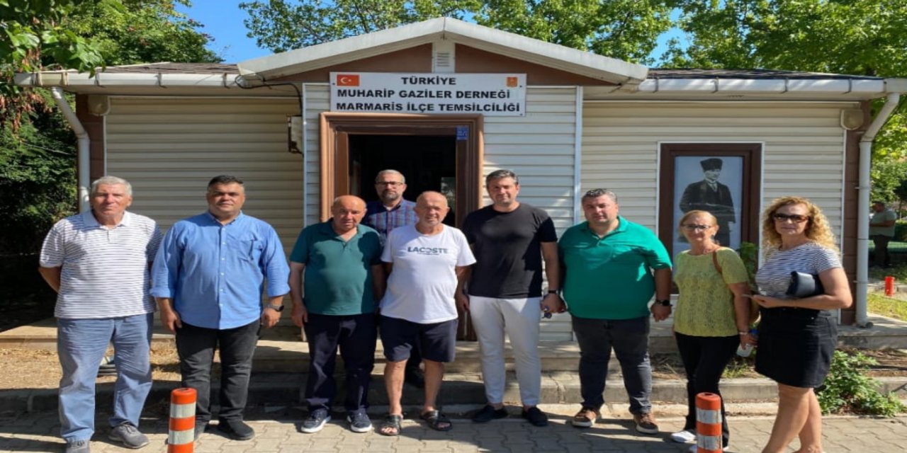 Ak Parti Muğla milletvekili Otgöz ve Marmaris ilçe başkanı Aravi’den bir dizi ziyaret