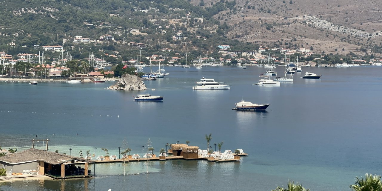 Sonbaharda Marmaris huzur sakinlik ve hala sıcak deniz