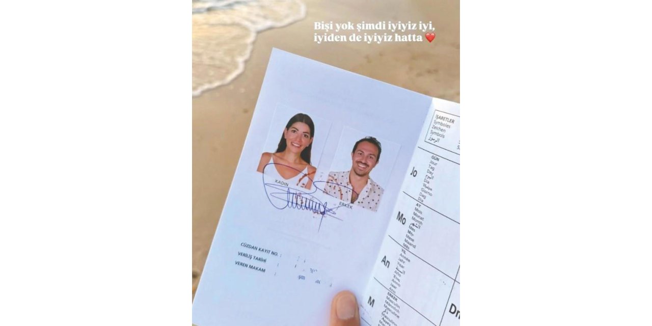 Oyuncu Ceren Moray ile sevgilisi Doğu Orcan, sessiz sedasız evlendi