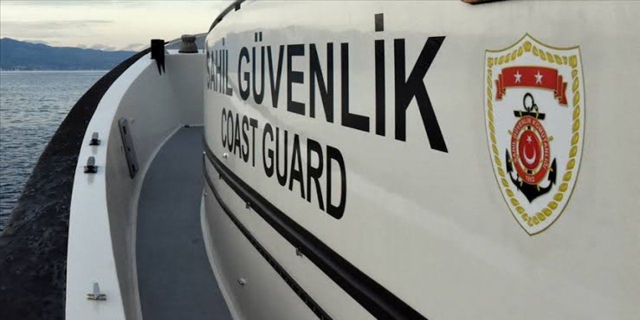 Marmaris açıklarında düzensiz göçmen operasyonu