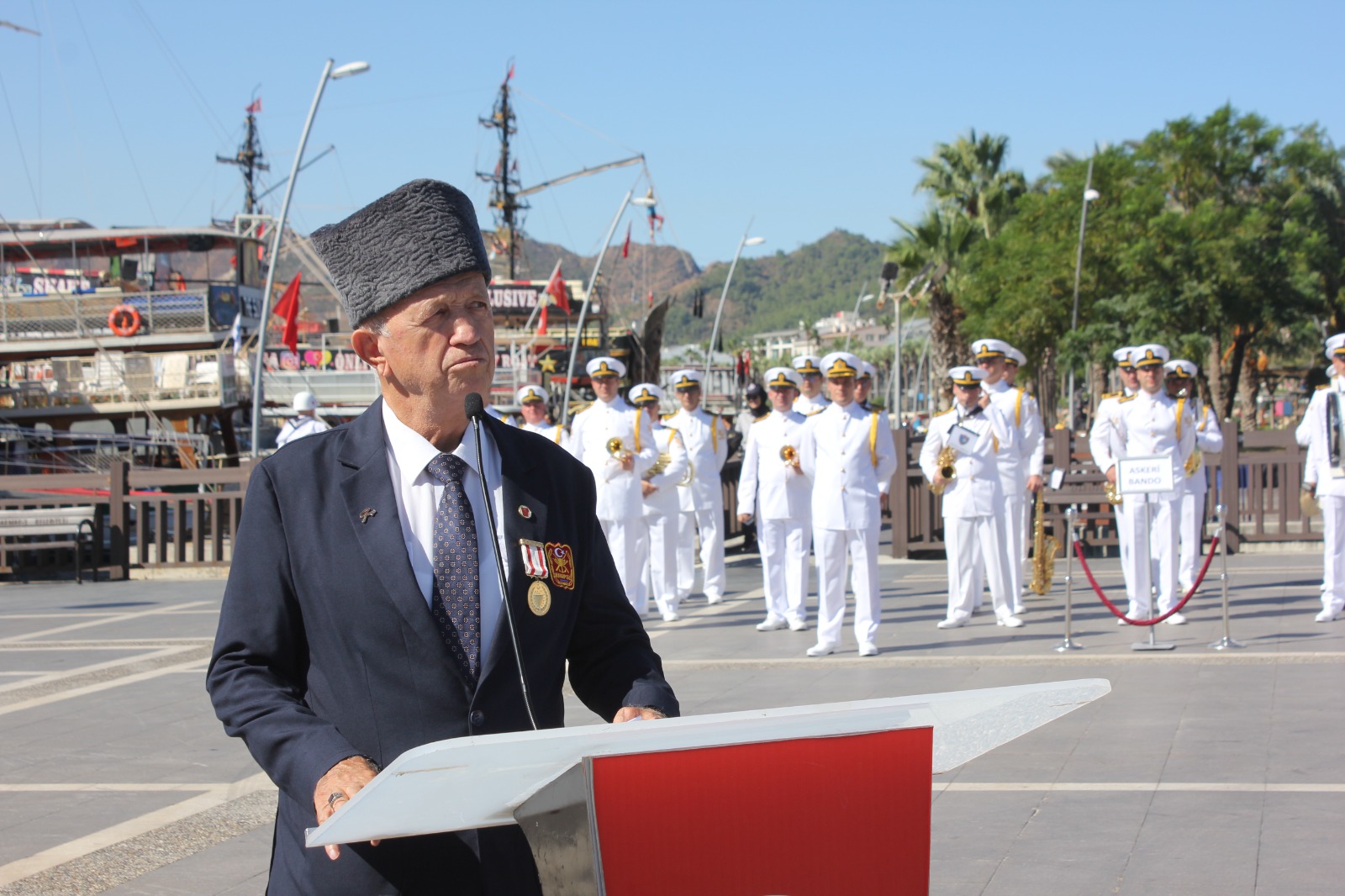 Marmaris Gazilerini unutmadı