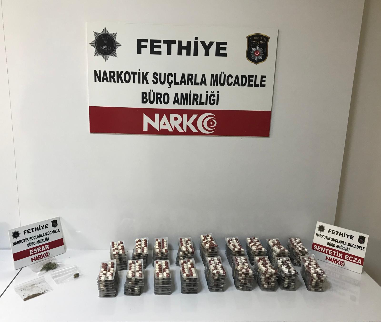 Fethiye’de uyuşturucu operasyonu: 1 kişi tutuklandı