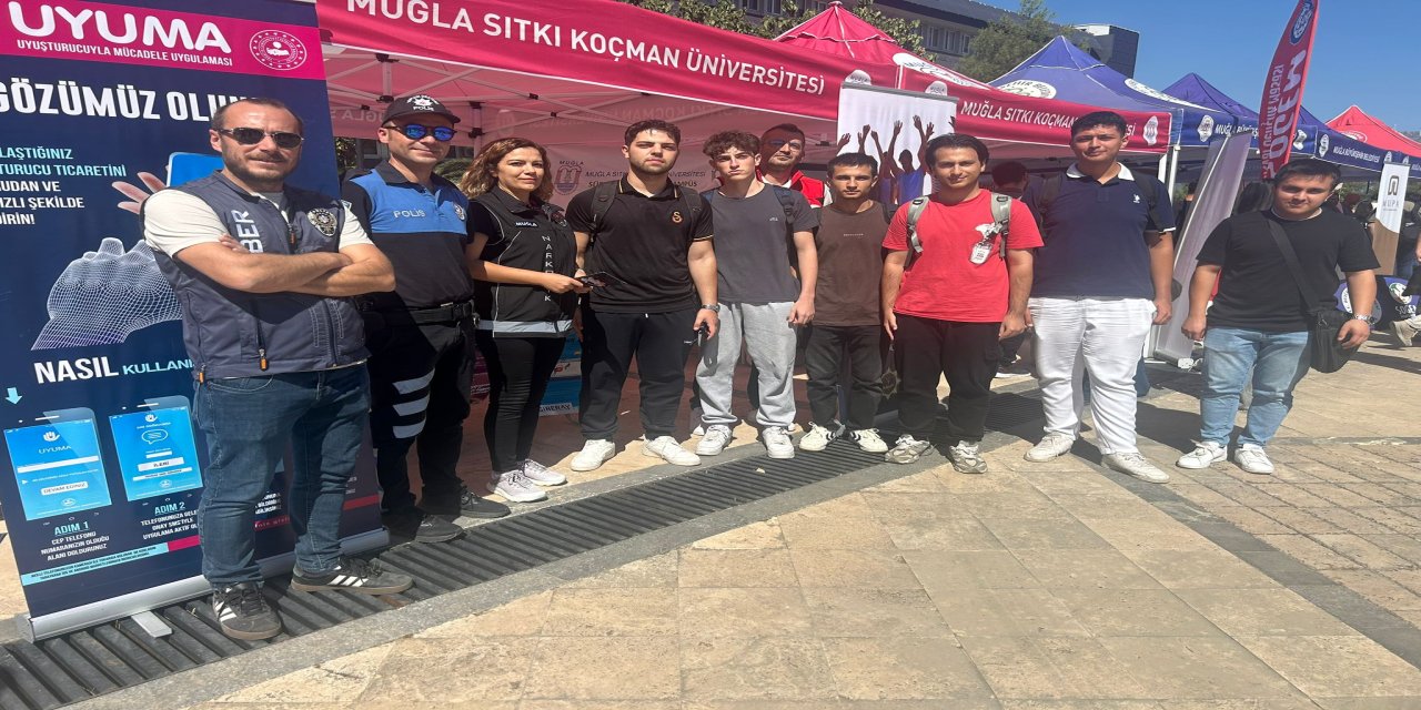 Muğla’da “hoş geldin buluşması 2025”te Emniyet standı ilgi gördü