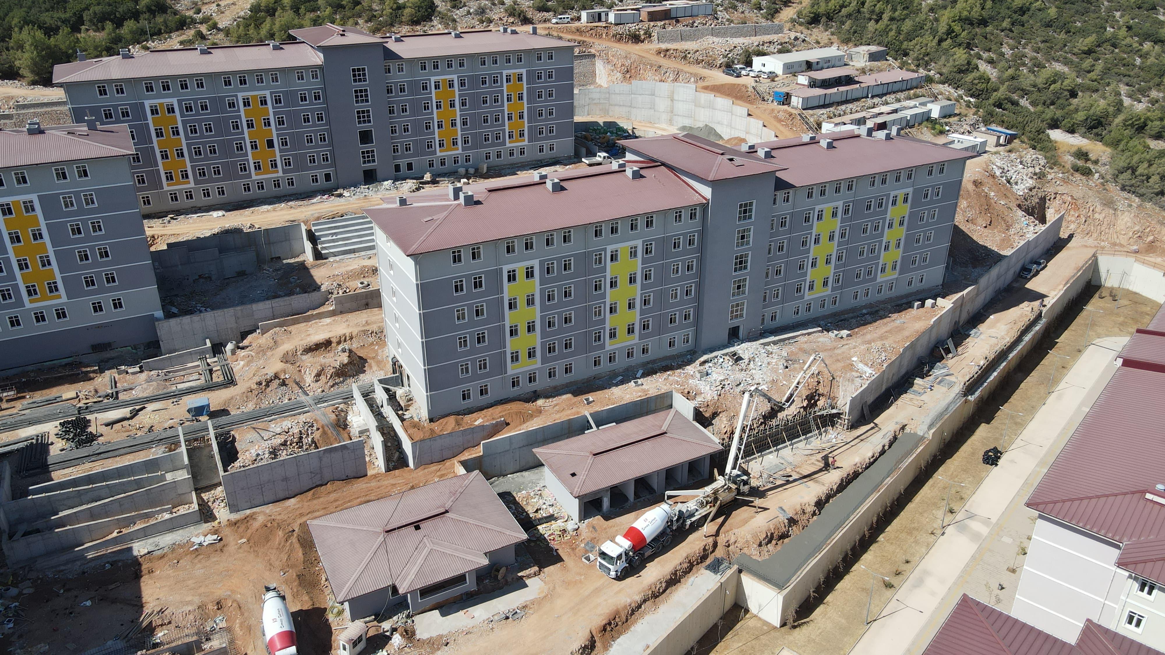 Muğla'da öğrencilere yeni yurt yapımları devam ediyor