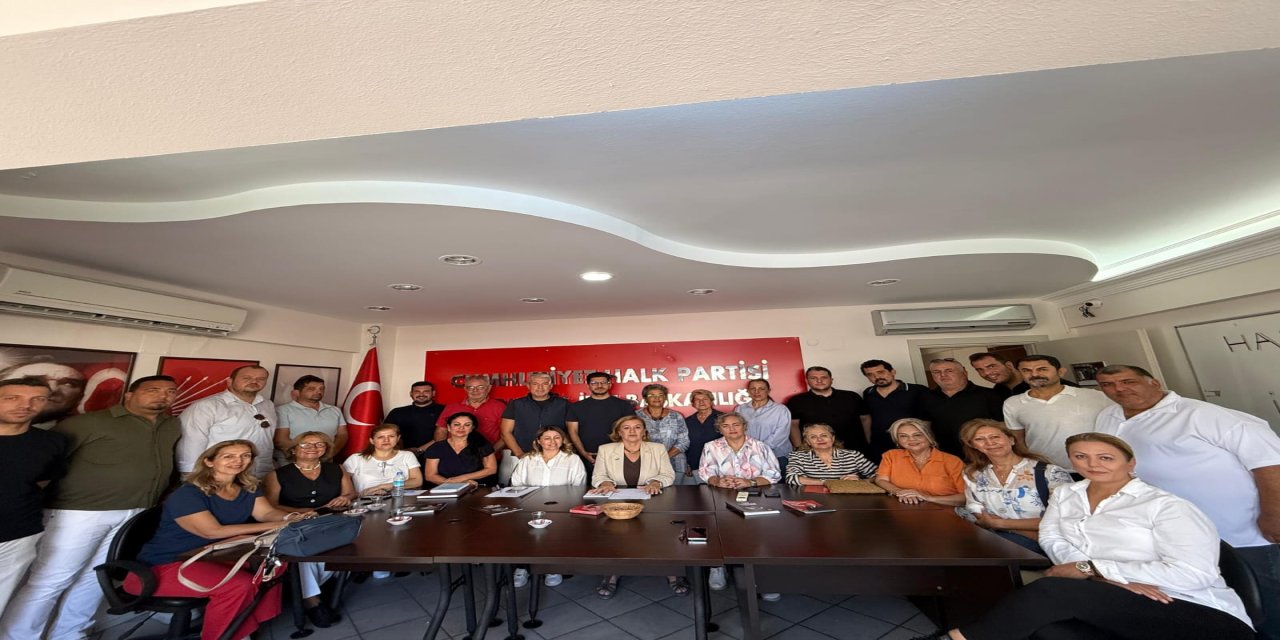 CHP Marmaris İlçe Başkanlığı’nda yeni dönem: Görevler belli oldu