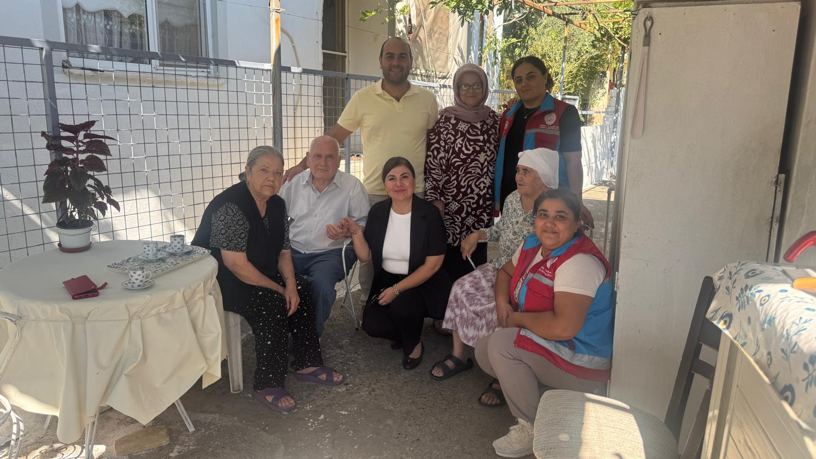 1 Ekim Dünya yaşlılar gününde Marmaris’te anlamlı ziyaretler