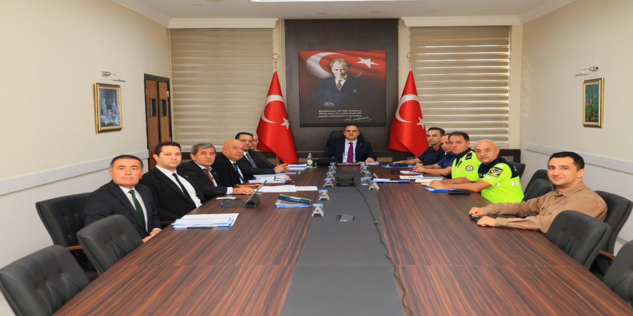 Muğla’da trafik güvenliği toplantısı gerçekleştirildi