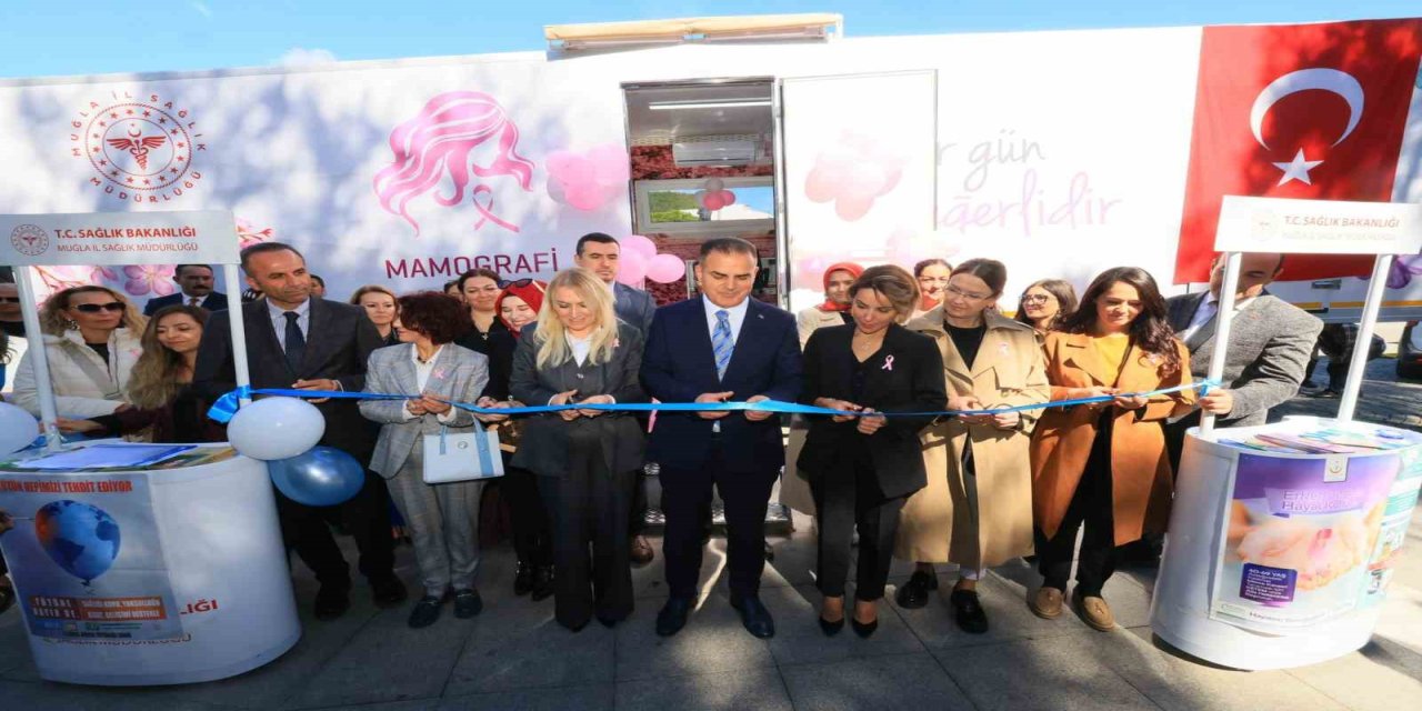 Mobil kanser tarama aracı hizmete başladı