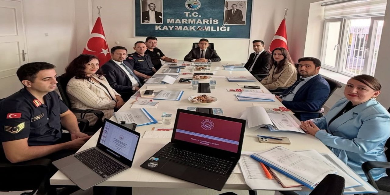 Marmaris’te kadına yönelik şiddetle mücadele ve çocuk koruma toplantısı