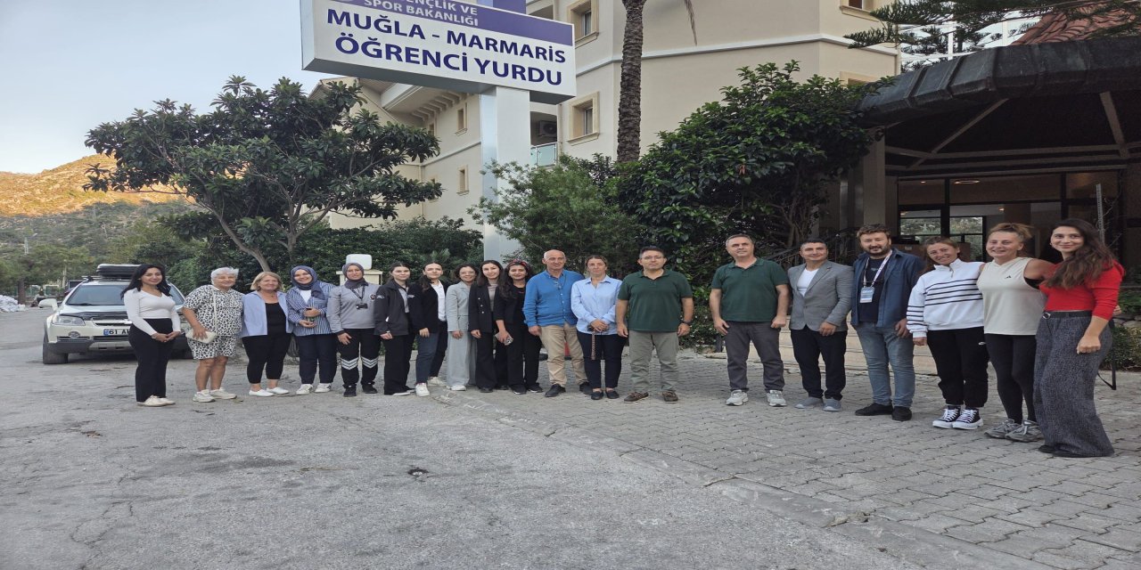 Kaymakam Kaya öğrenci yurdunda incelemelerde bulundu