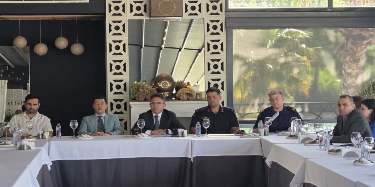 Marmaris’te kamu hizmetlerinde koordinasyonu güçlendirme toplantısı yapıldı