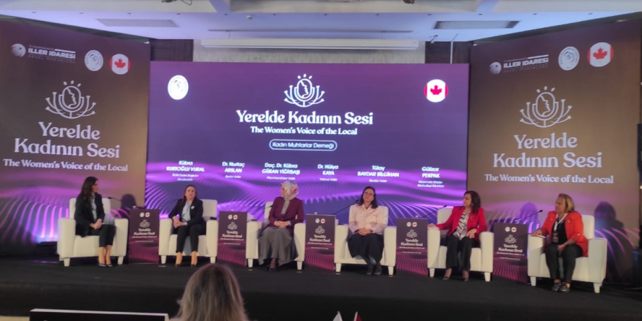 Marmarisli muhtar Pekpak Ankara’da düzenlenen programa katıldı