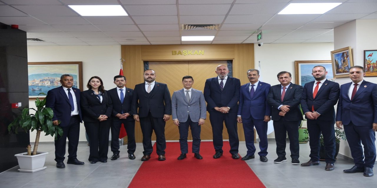 Türkiye Muhtarlar Konfederasyonundan Marmaris’te bir dizi ziyaret