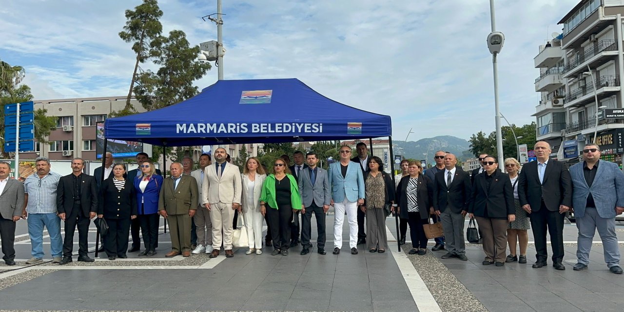 19 Ekim muhtarlar günü Marmaris’te törenle kutlandı