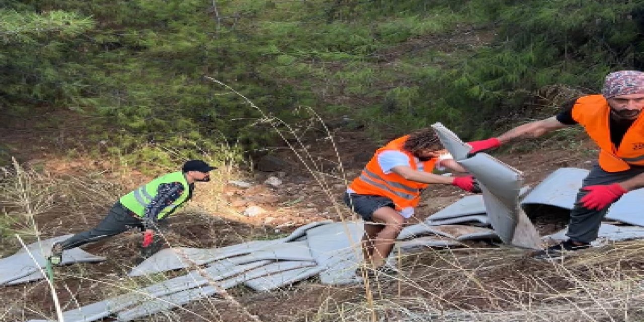 Ekotim Marmaris'ten temizlik harekatı