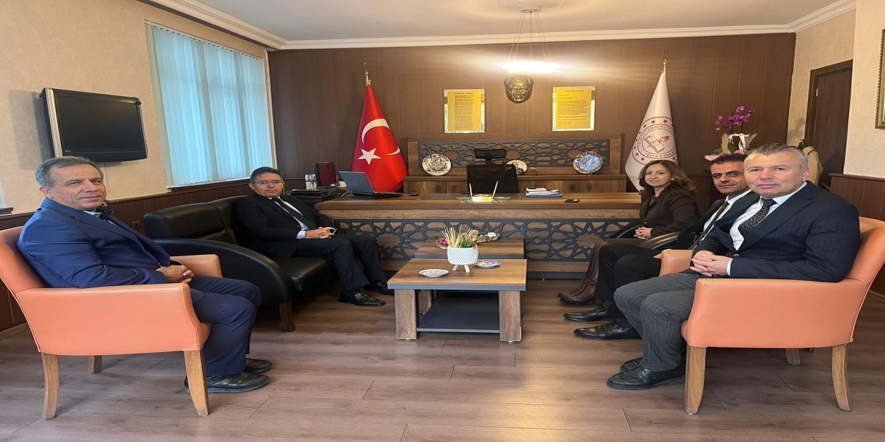 Kaymakam Kaya’dan ilçe Milli Eğitim müdürlüğü’ne ziyaret