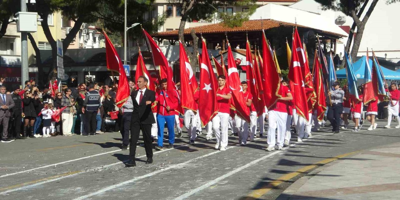 29 Ekim Cumhuriyet Bayramı Muğla’da coşkuyla kutlandı
