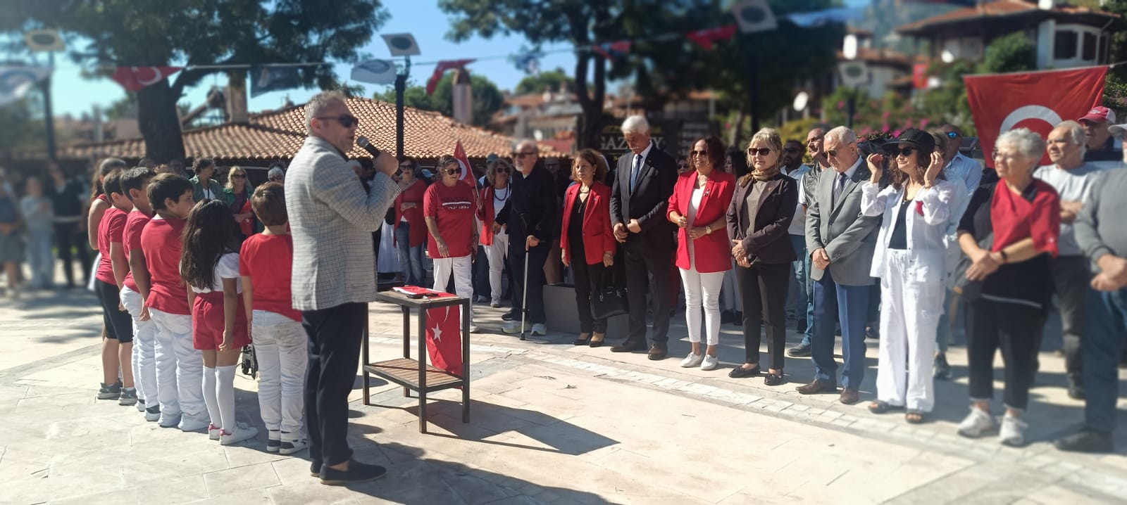 Akyaka  Cumhuriyet'i törenlerle kutladı