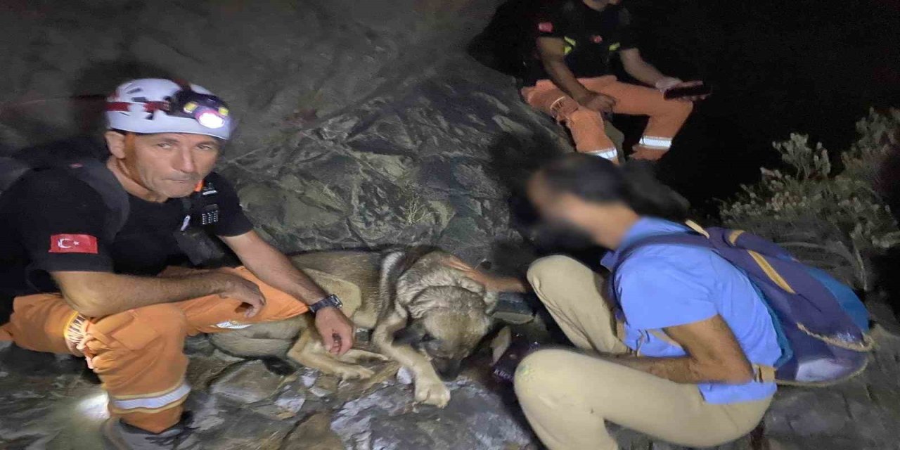 Datça'da ormanlık alanda kaybolan vatandaş kurtarıldı