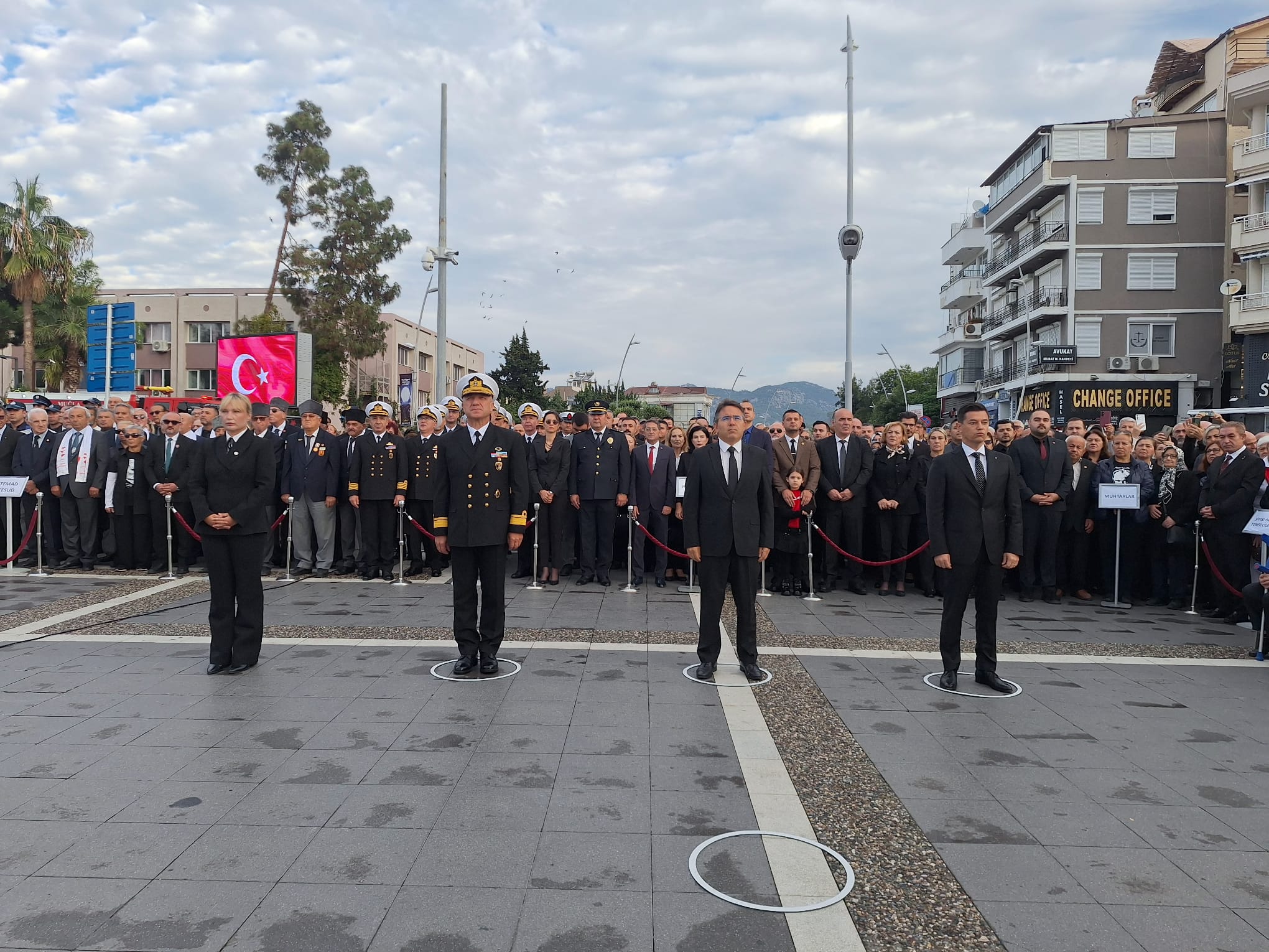 Marmaris'ten Atamıza büyük saygı