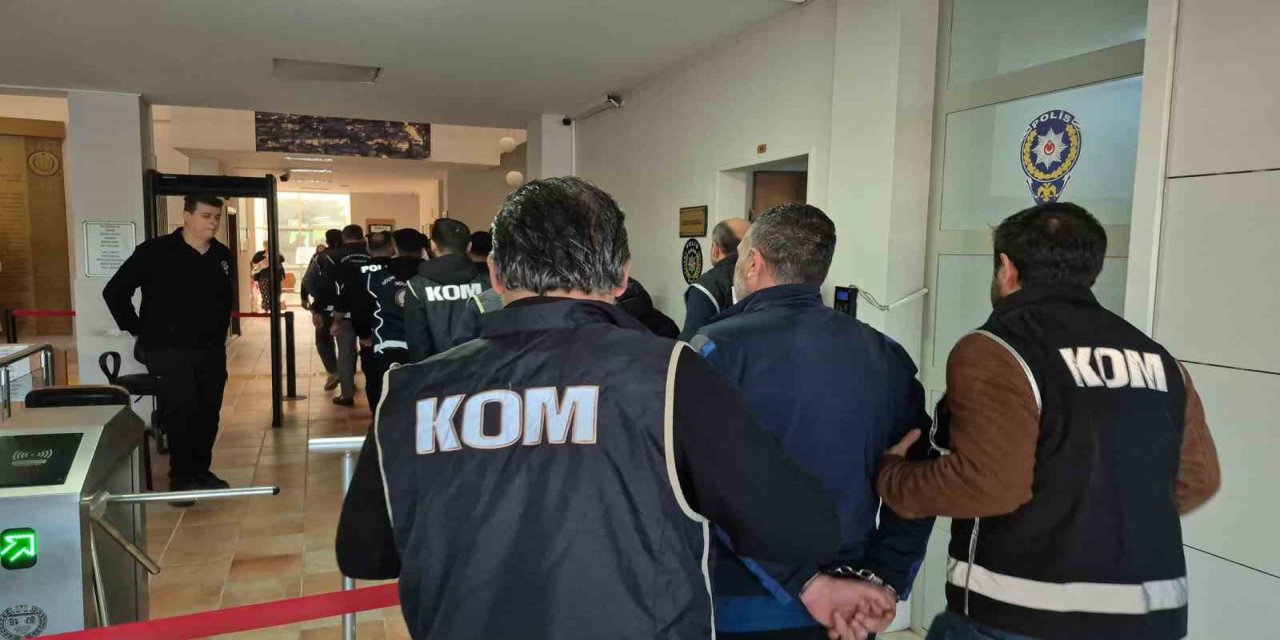 Bodrum'da suç örgütü operasyonunda 10 gözaltı