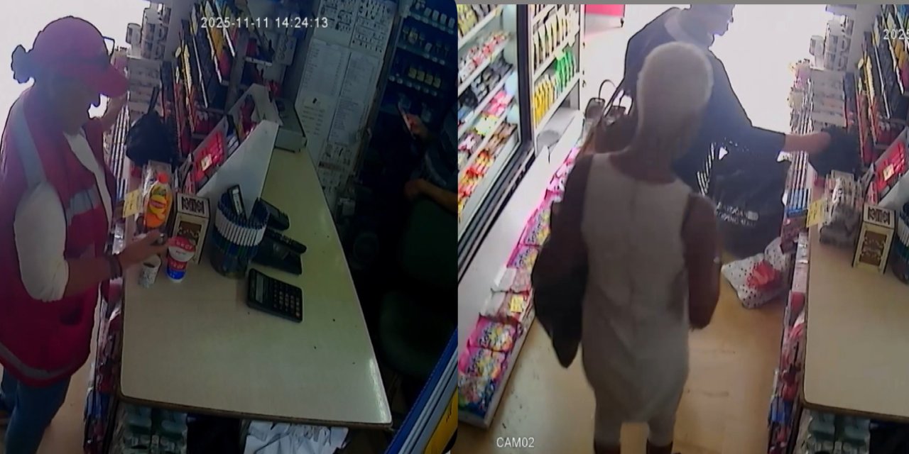 Muhtar Pekpak alışveriş yaparken hırsızlığa uğradı