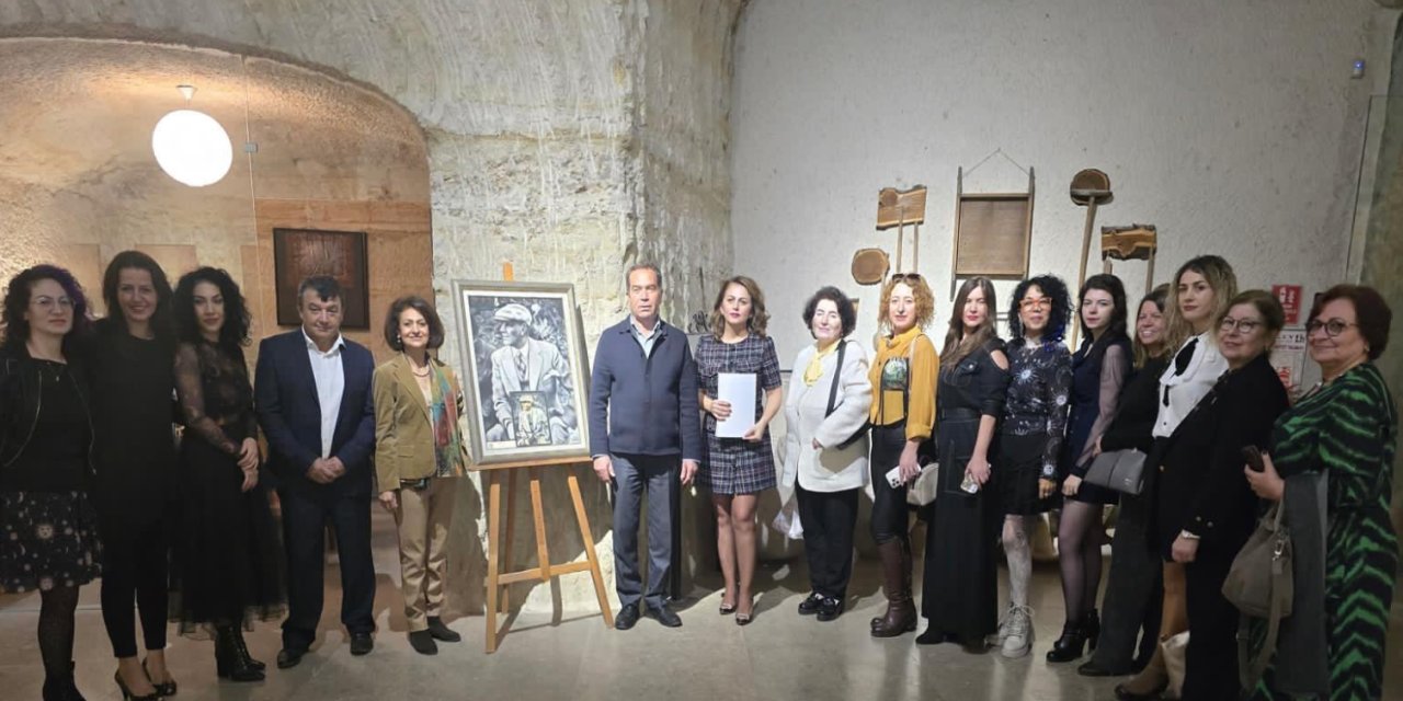 “Güneşin Dokunduğu Yer” sergisi Avanos Güray müzesi’nde sanatseverlerle buluştu