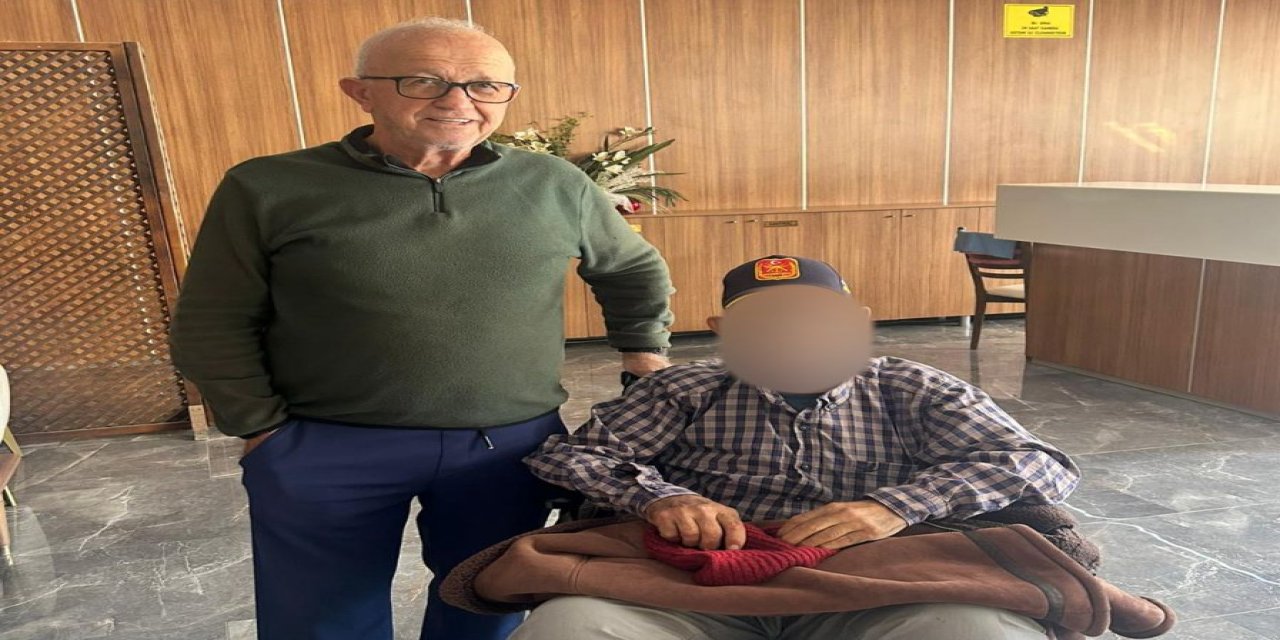 Marmaris’te sokakta kalan  70 Yaşındaki Kıbrıs Gazisi Muğla huzurevine yerleştirildi