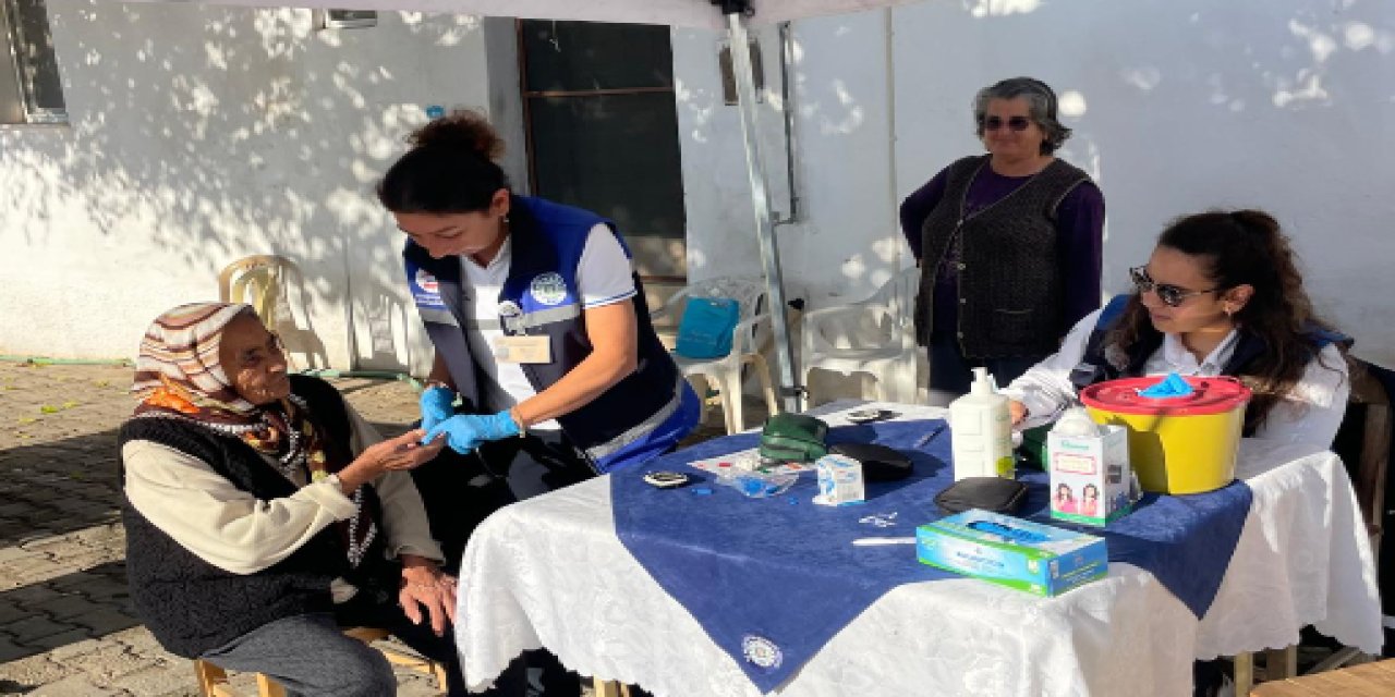 Muğla Büyükşehir belediyesinden 13 ilçede diyabet kontrolü