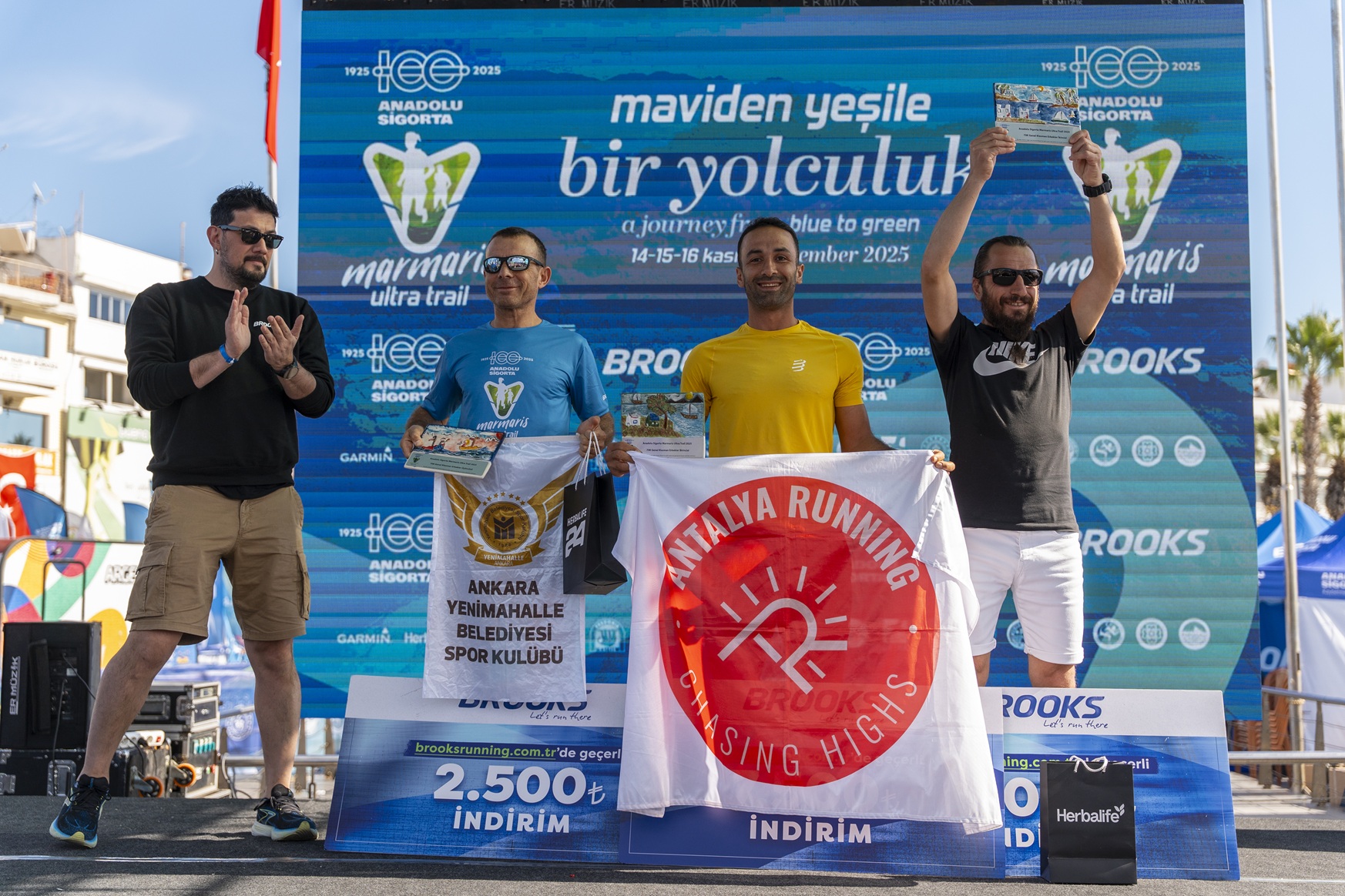 Marmaris Ultra Trail sona erdi  dereceye girenler ödüllendirildi