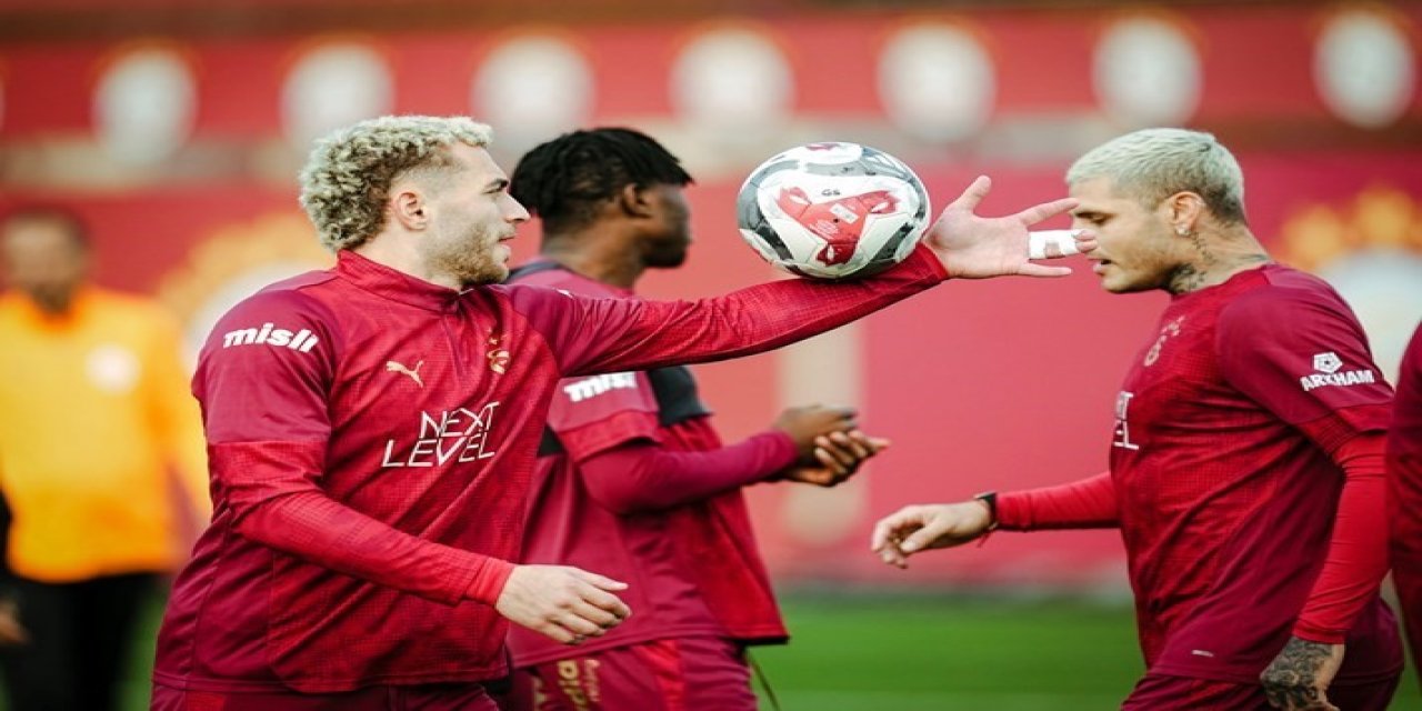 Galatasaray, Gençlerbirliği maçının hazırlıklarını sürdürdü