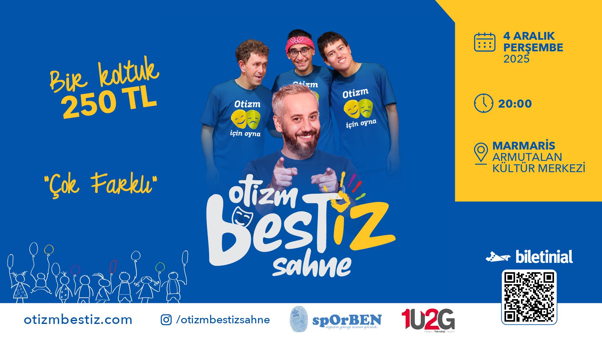 Dünyada Bir İlk Olan ‘Otizm Bestiz Sahne’ Modeli 4 Aralık’ta Marmaris’te