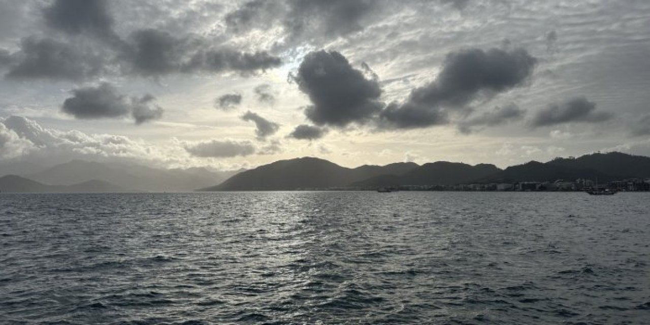 Marmaris’te bugün hava parçalı bulutlu