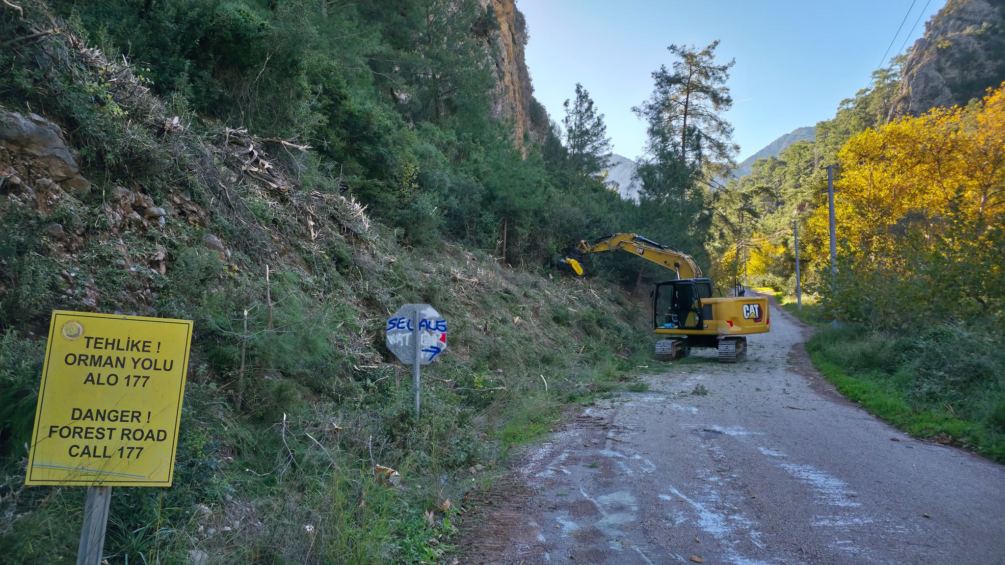 Marmaris Orman işletme ekiplerinin yangın önleme çalışmaları hız kesmiyor