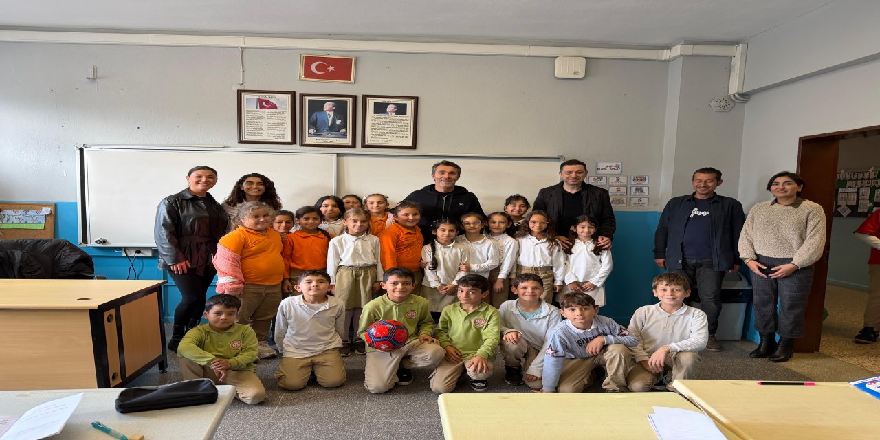 Marmaris GSİAD  Çetibeli Ali Fikret ilköğretim okulu’nu ziyaret etti