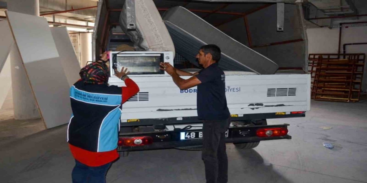 Bodrum'da "Atma Paylaş Projesi" devam ediyor