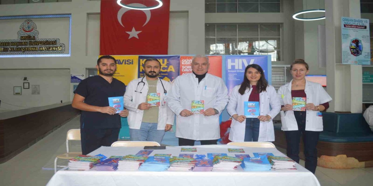 MSKÜ Hastanesinde  HIV/AIDS bilgilendirmesi yapıldı