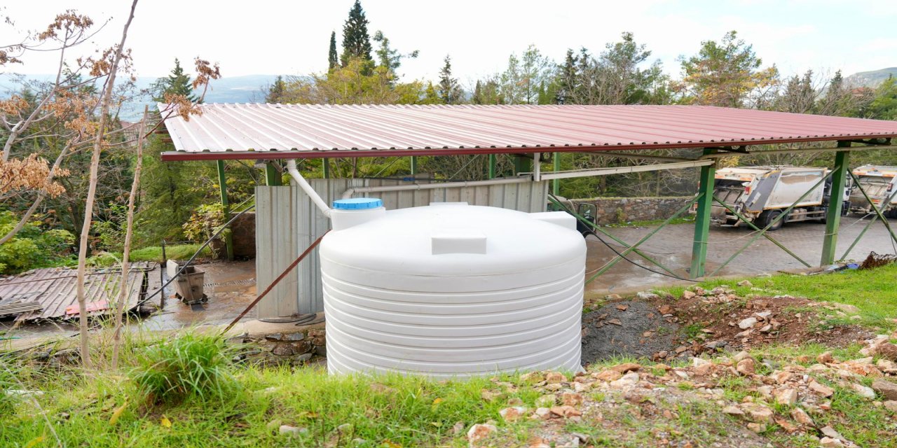 Menteşe Belediyesi’nden yağmur suyu hasadı